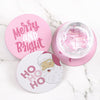 Ho Ho Ho Santa Reversible Paper Coasters