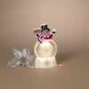 Lighted Spinning Snowman Snow Globe (60)