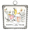 Mini Beck's "Happy New Year" Glasses