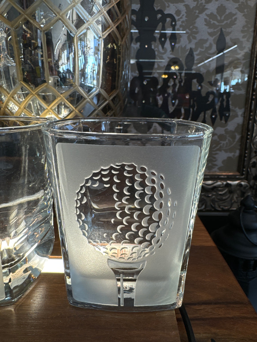Golf Ball Rocks Glass – The Ivy Cottage