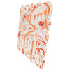 Gallery Scalloped Orange Chinoiserie Display Board