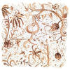 Gallery Scalloped Chocolate Chinoiserie Display Board